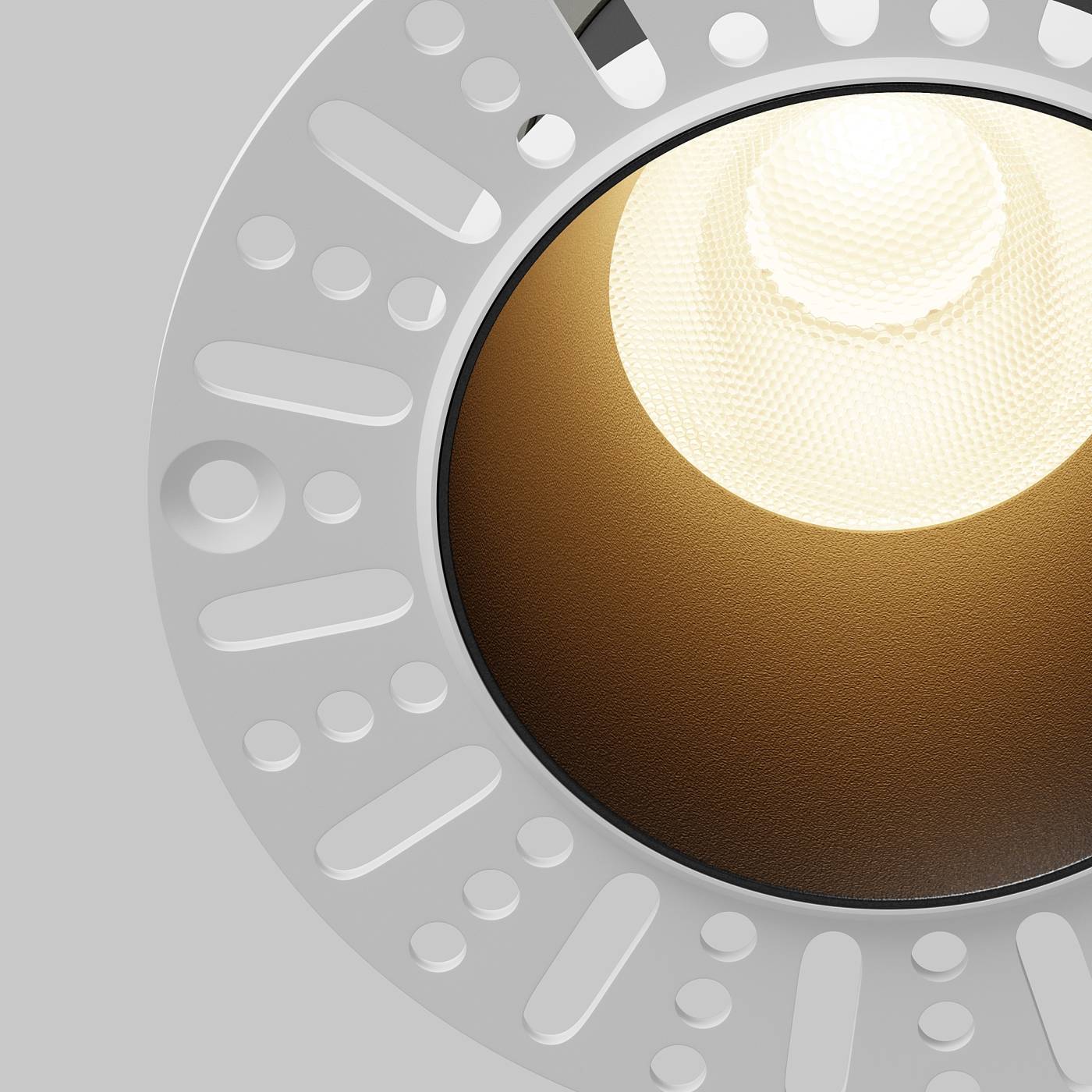 DL122-15W-3K-TRS-B Встраиваемый светильник Maytoni Dip DL122-15W-3K-TRS-B