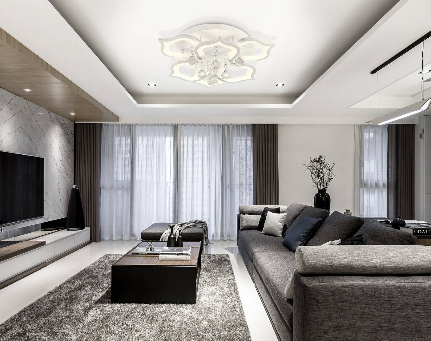 HIGH-TECH LED LAMPS 82028 Потолочная люстра Natali Kovaltseva HIGH-TECH LED LAMPS HIGH-TECH LED LAMPS 82028