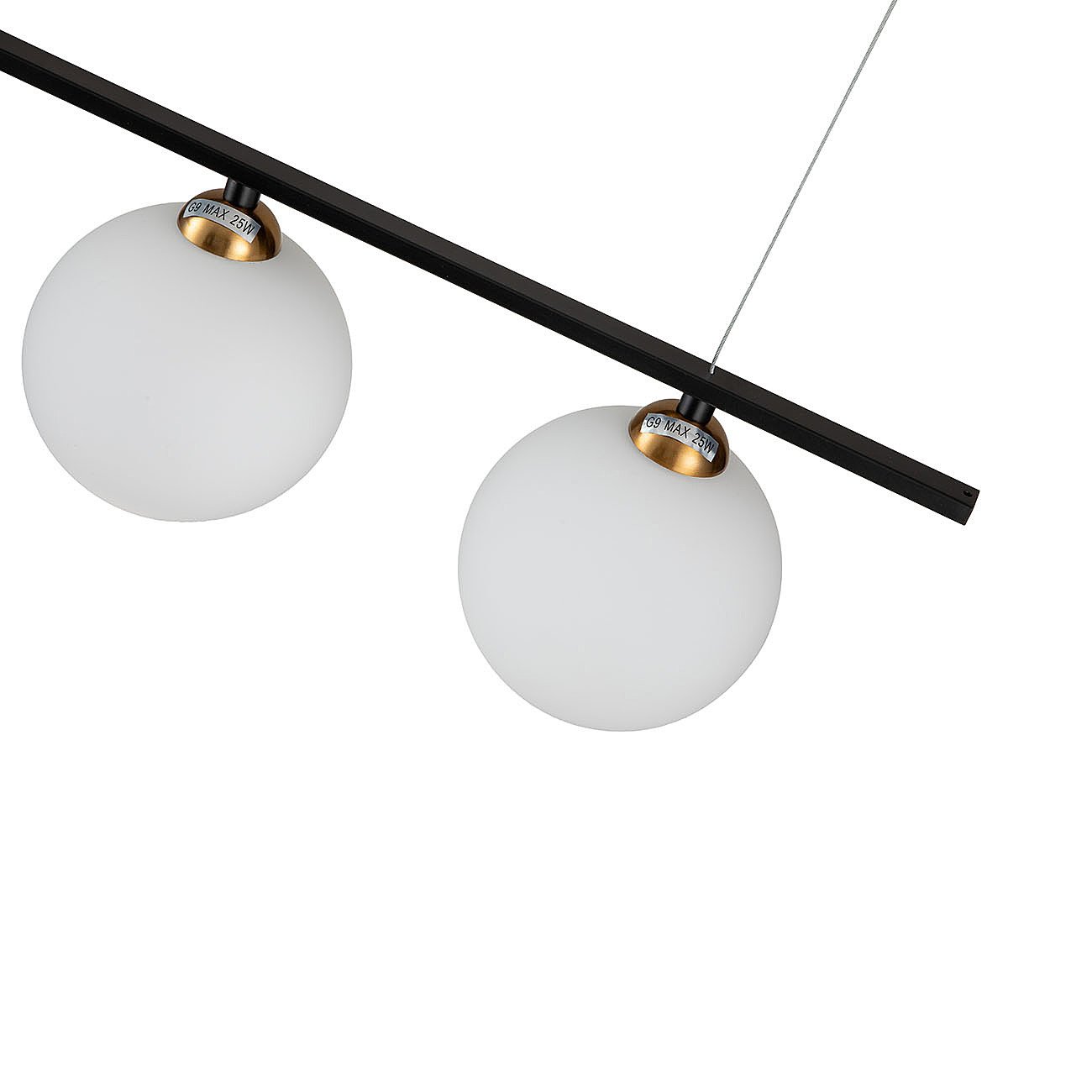 V000152 Светильник подвесной Indigo Opaco 11015/3P Black V000152