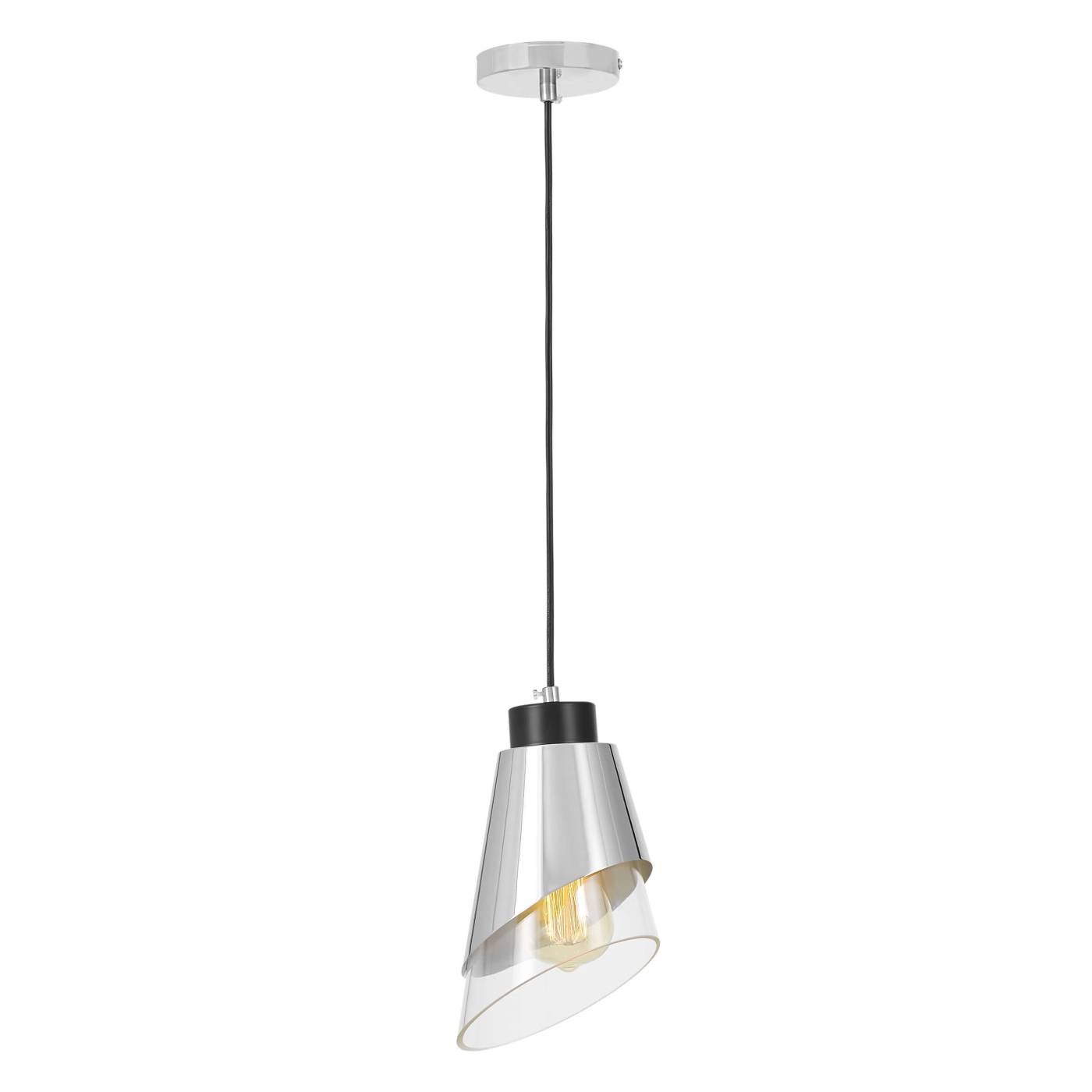 LDP 7013-1 CHR+PR Светильник подвесной Lumina Deco LDP 7013-1 CHR+PR