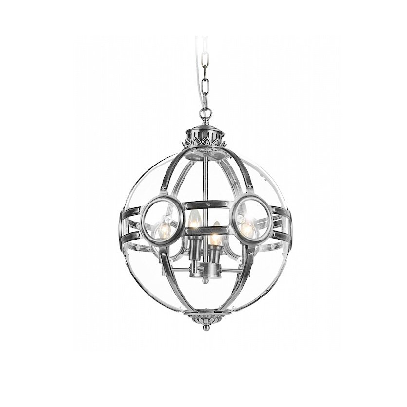 KG0516P-3 nickel Подвесная люстра Delight Collection Hagerty KG0516P-3 nickel