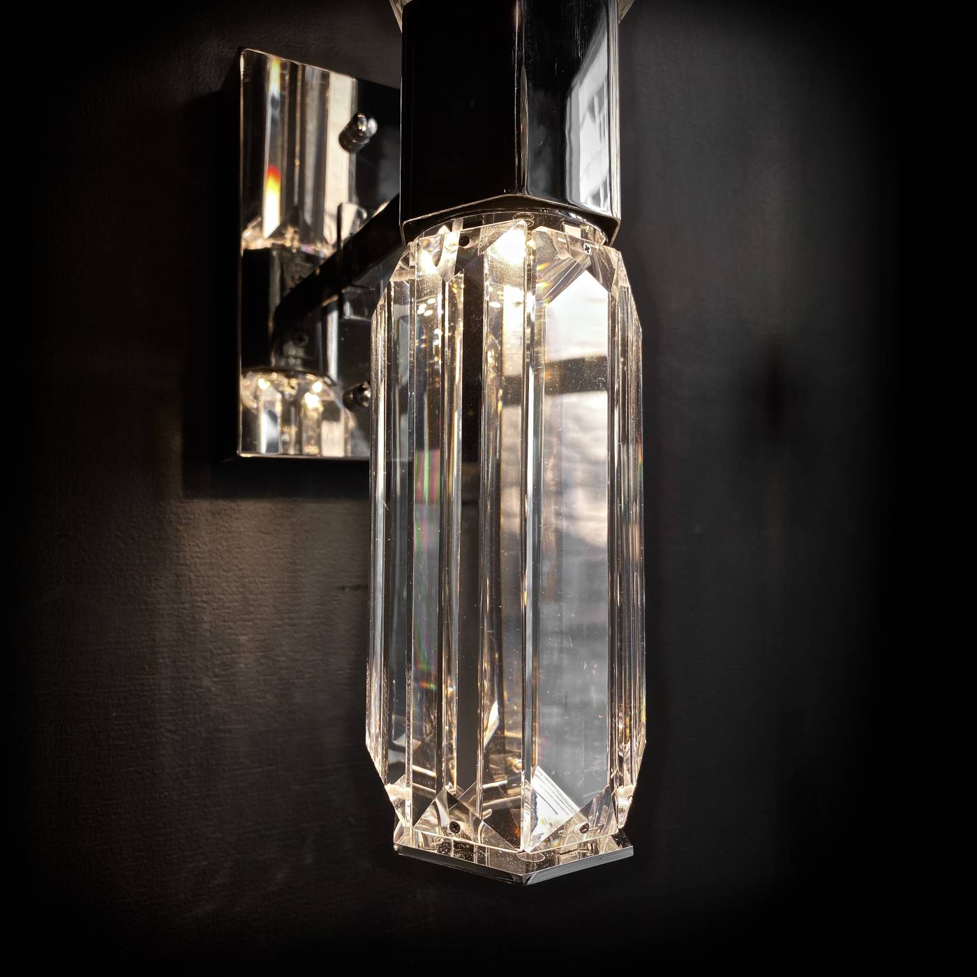 MB19027016-2B chrome Настенное бра Delight Collection MD19027016 MB19027016-2B chrome