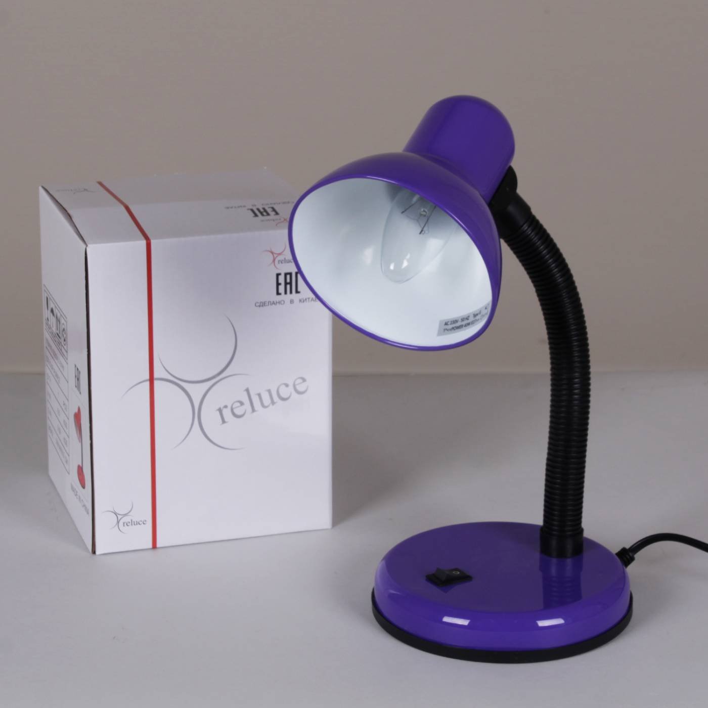 Настольная лампа Reluce 00203-0.7-01 PURPLE