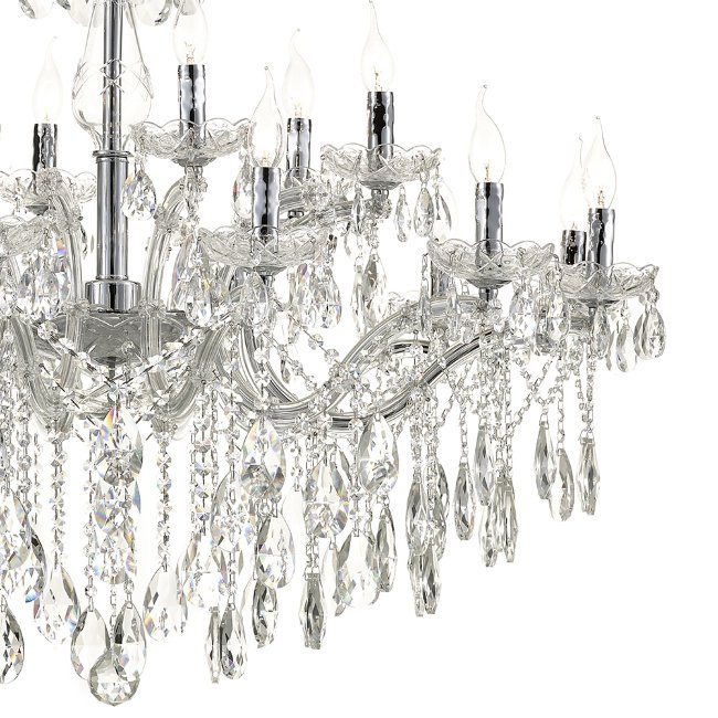 LH0026/18H-CR Подвесная люстра Lumien Hall Lavena LH0026/18H-CR