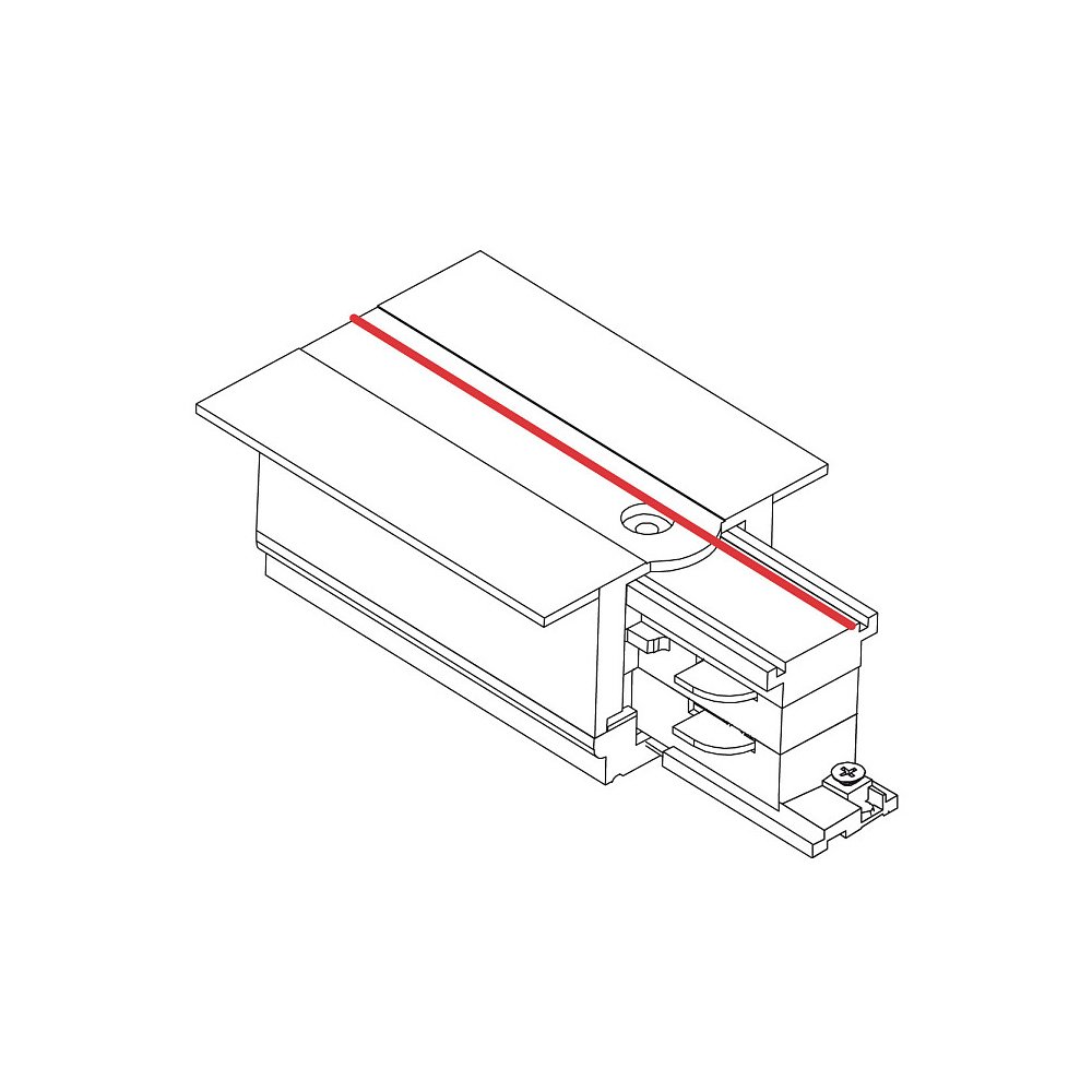 8235 Заглушка с питанием левая Nowodvorski Ctls Power 8235