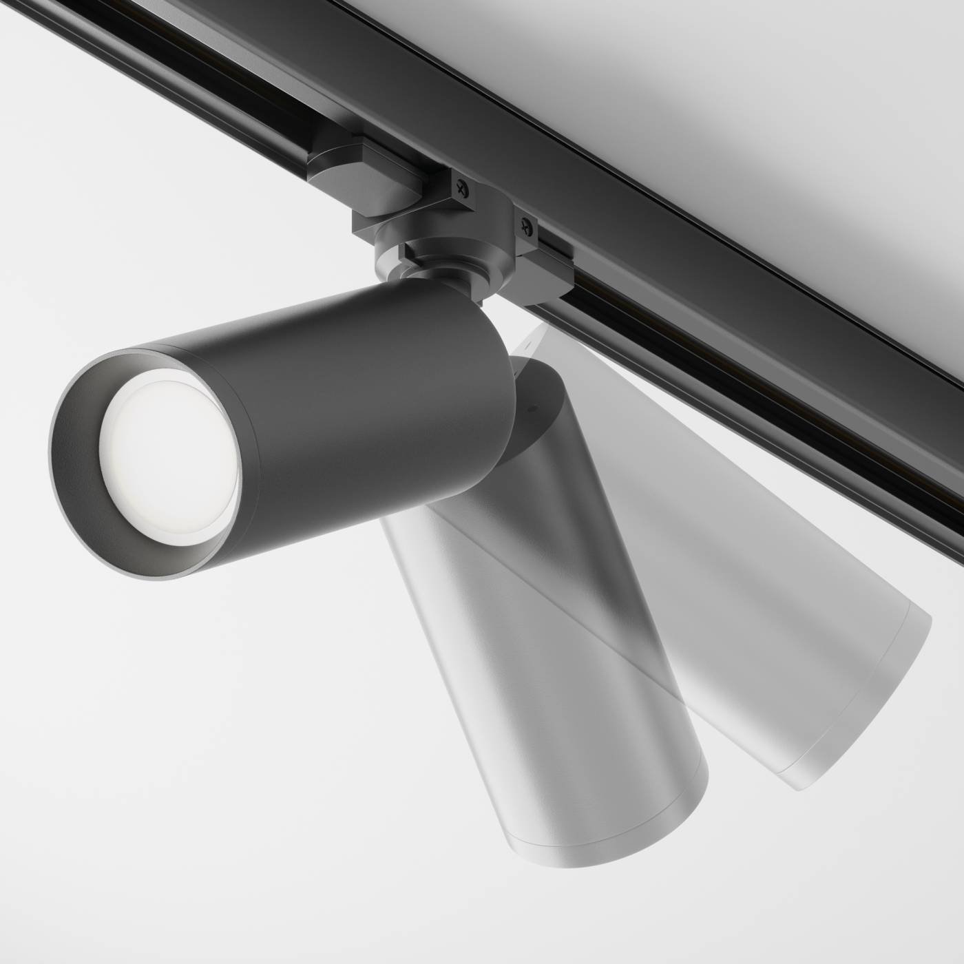 TR028-3-GU10-B Трековый светильник Maytoni Focus Trinity TR028-3-GU10-B