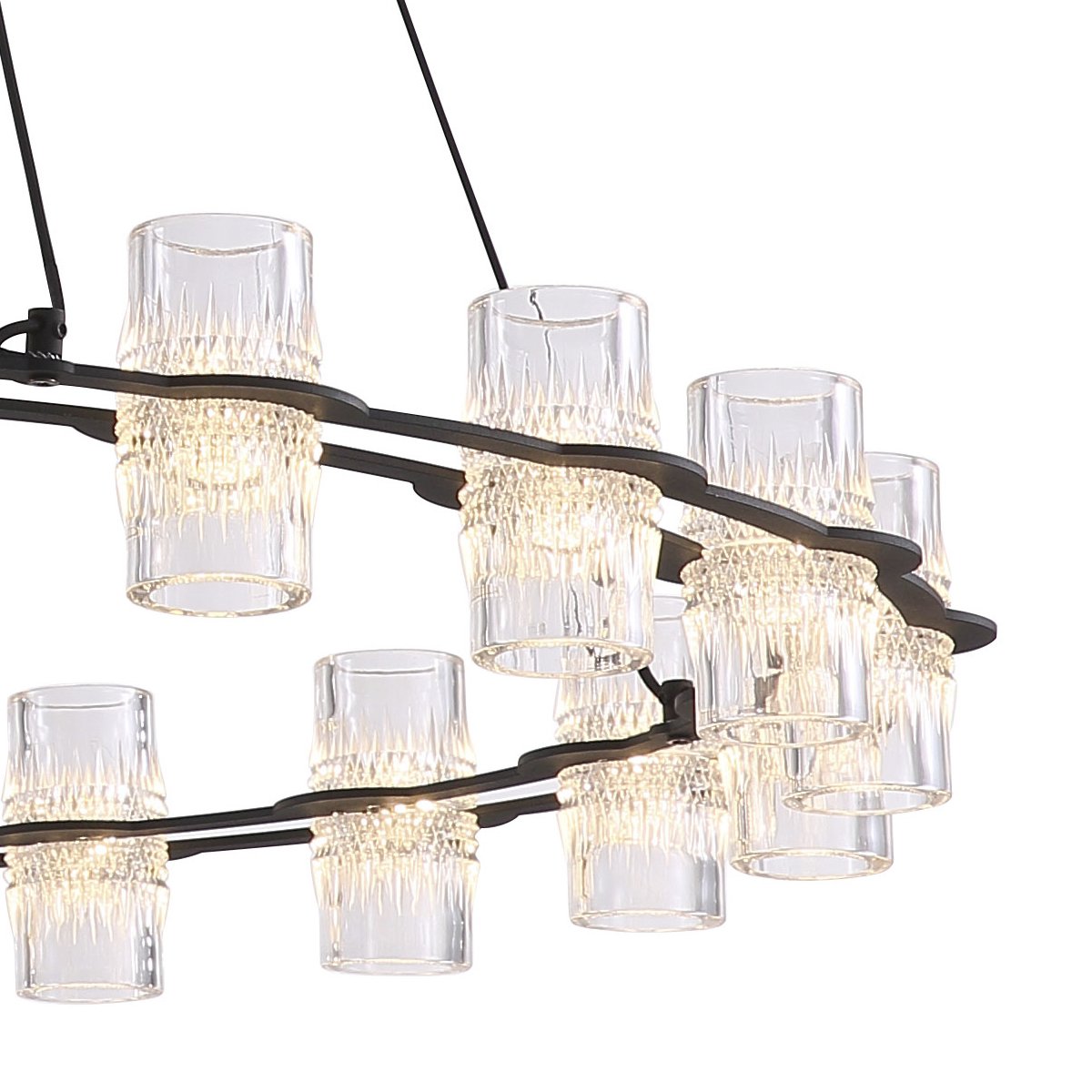 P0677-680A black Подвесная люстра Delight Collection P0677 P0677-680A black