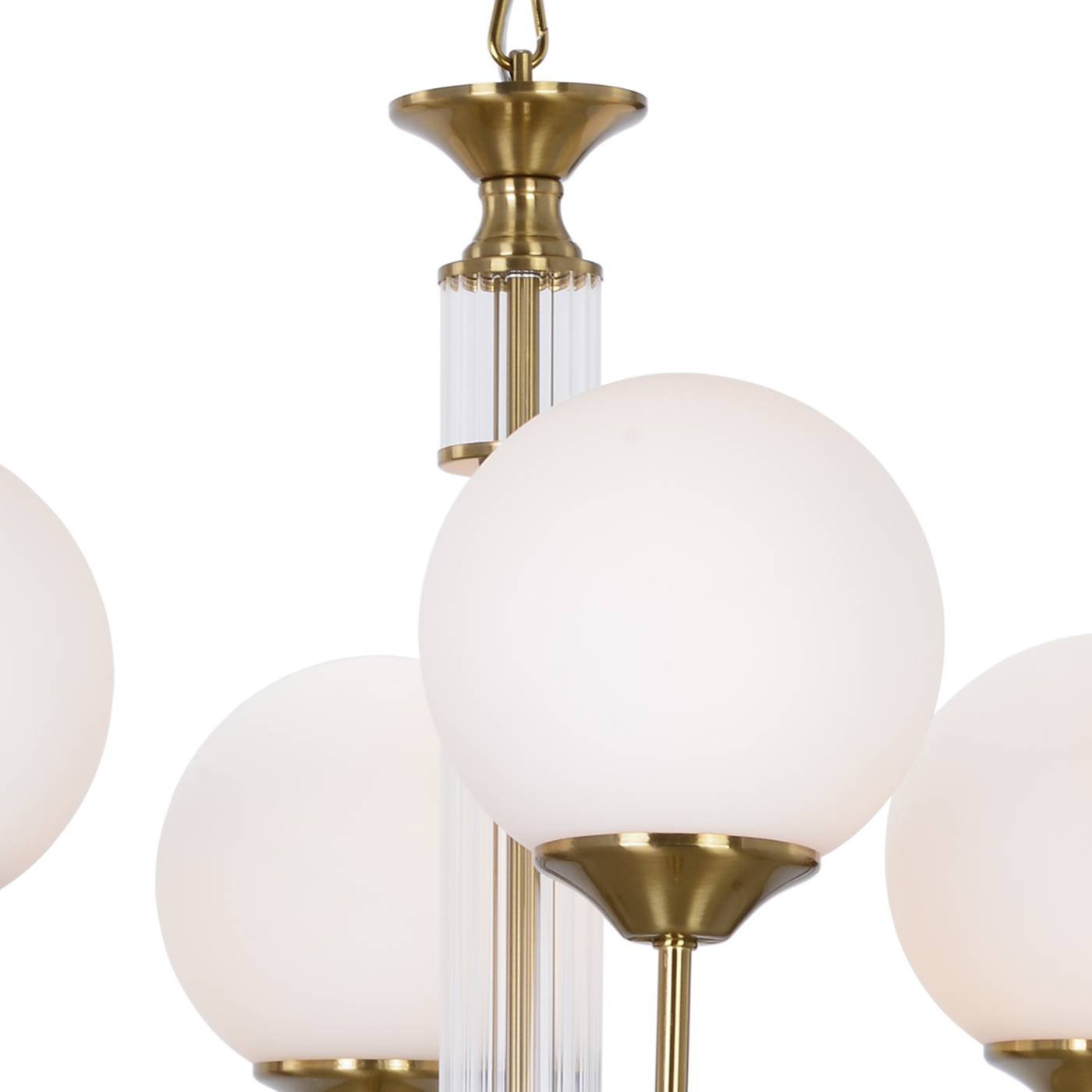 Подвесная люстра ILLUMICO IL5196-8PLS-24 HIGHBALL