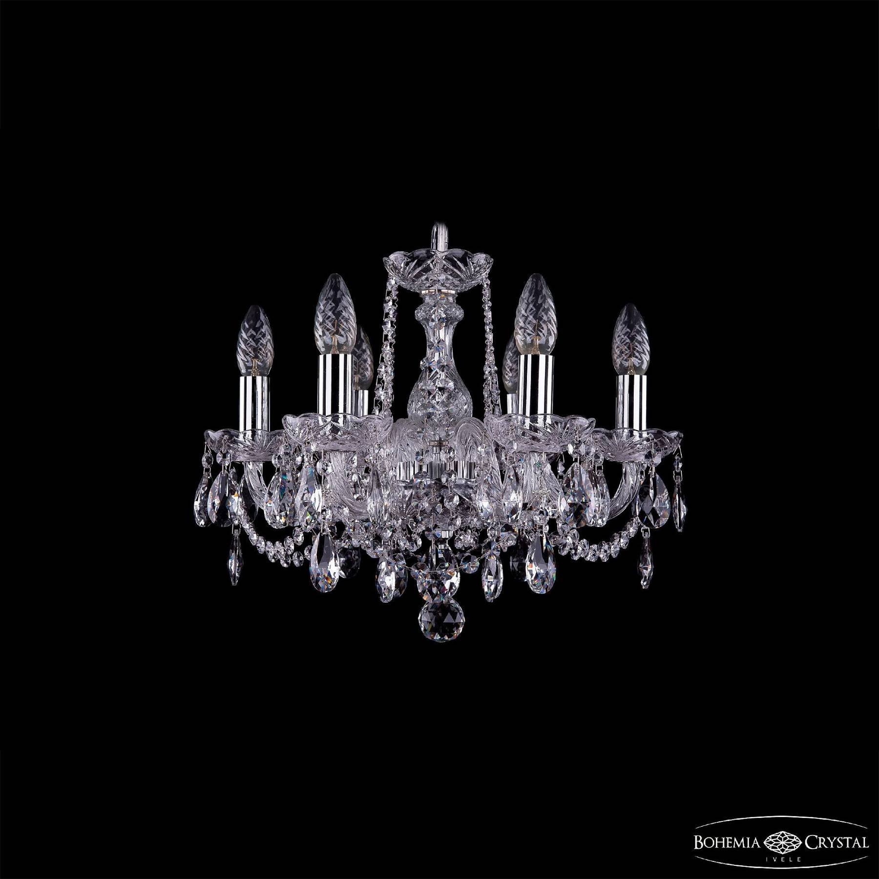 1402/6/141 Ni Подвесная хрустальная люстра 1402 Bohemia 1402/6/141 Ni