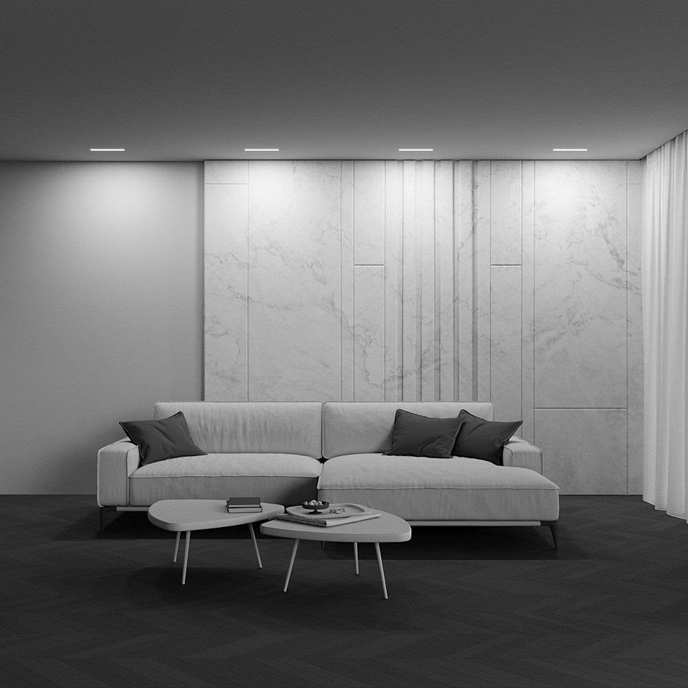 DL066-20W3-6K-TRS-W Встраиваемый светильник Maytoni Basis DL066-20W3-6K-TRS-W