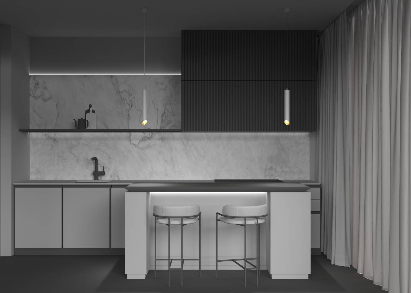 Светильник подвесной Maytoni Lipari P044PL-01-30GU10-W
