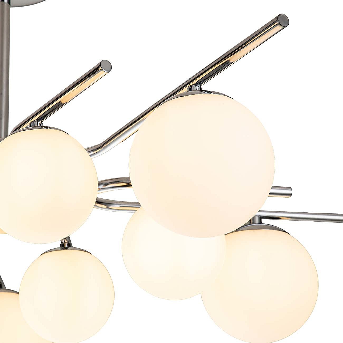 642/10P Silver Потолочная люстра Escada Sphere 642/10P Silver