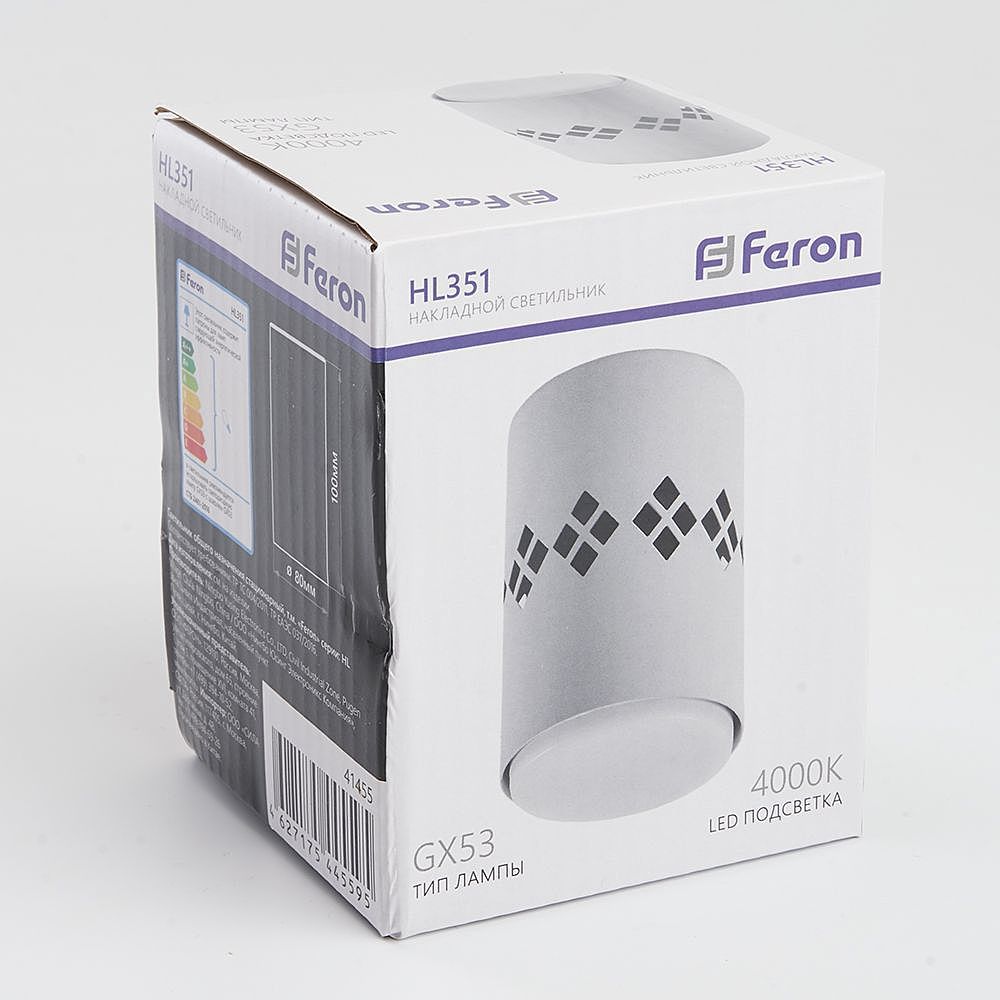Накладной светильник Feron HL351 41455