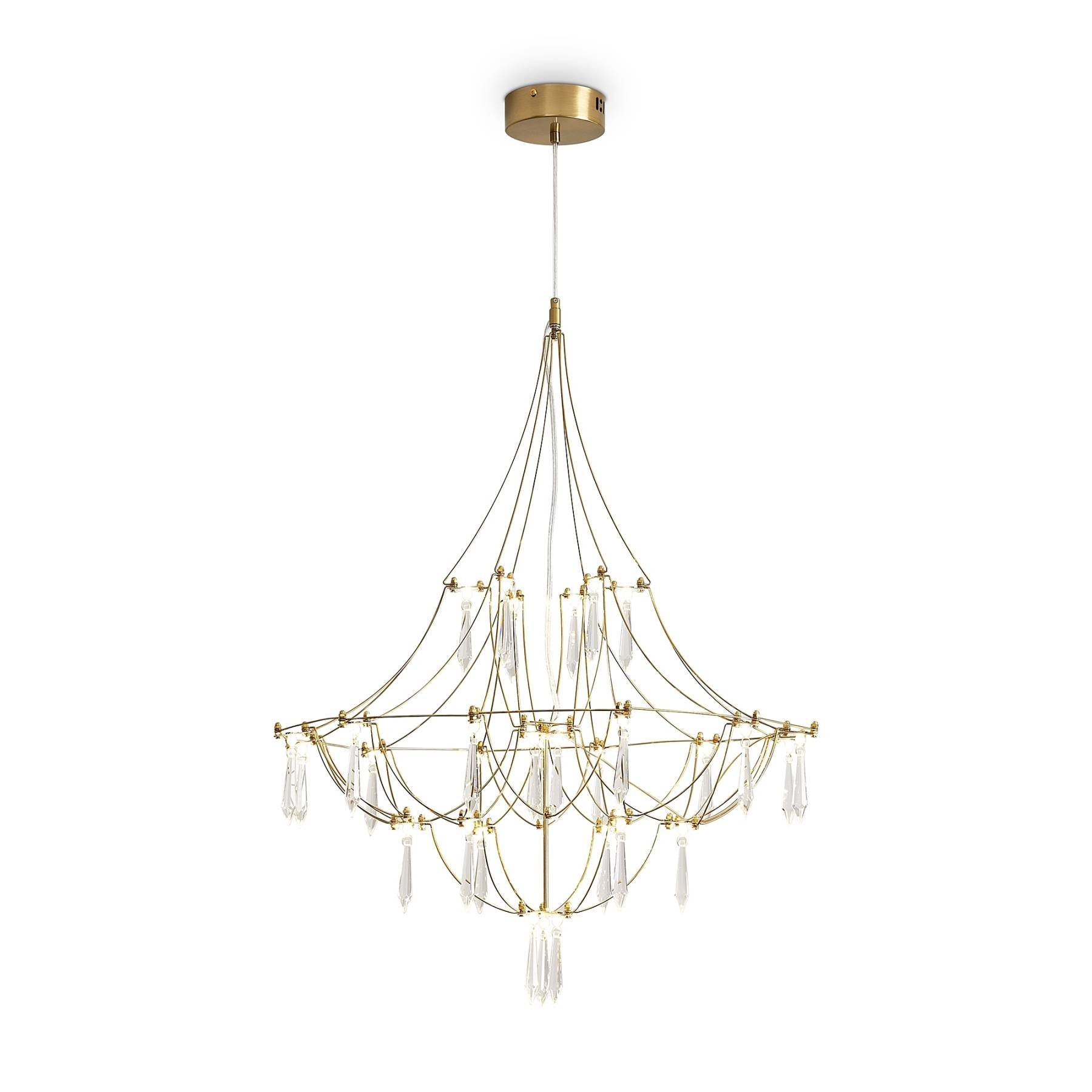 FR6138PL-L21BS Подвесная люстра Freya Amela FR6138PL-L21BS