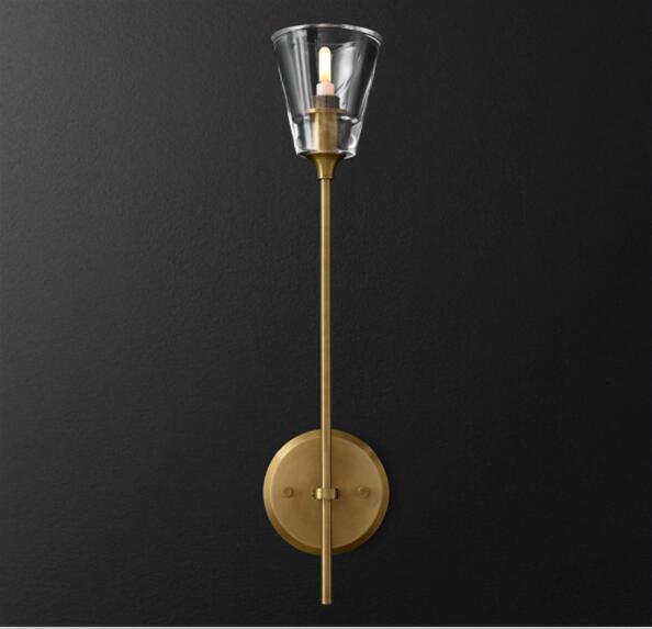8614W/D gold Настенное бра Delight Collection Torche De Verre 8614W/D gold