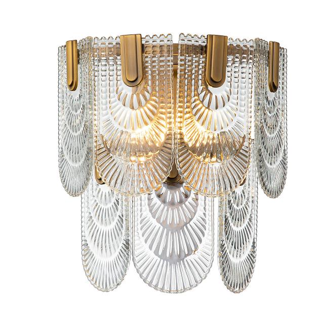 V000026 Настенное бра Indigo Salice 12022/2W Brass V000026