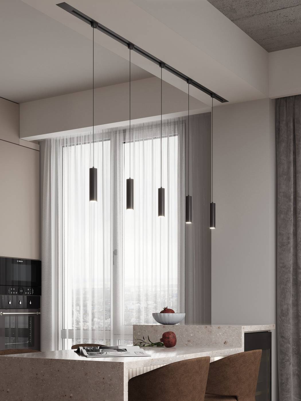HSBL_kompl_S012_VI2B3K Трековая система Skylite №12 Hesby Lighting HSBL_kompl_S012_VI2B3K