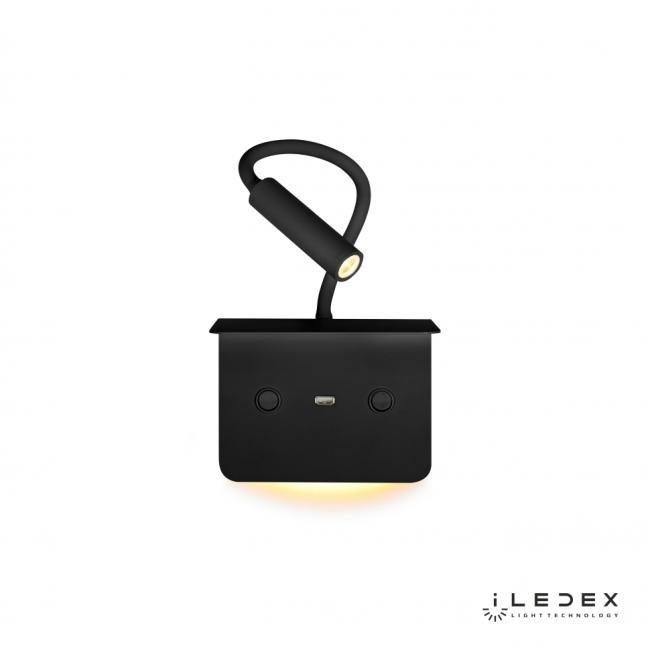 7031C BK Настенный светильник ILedex Support 7031C BK