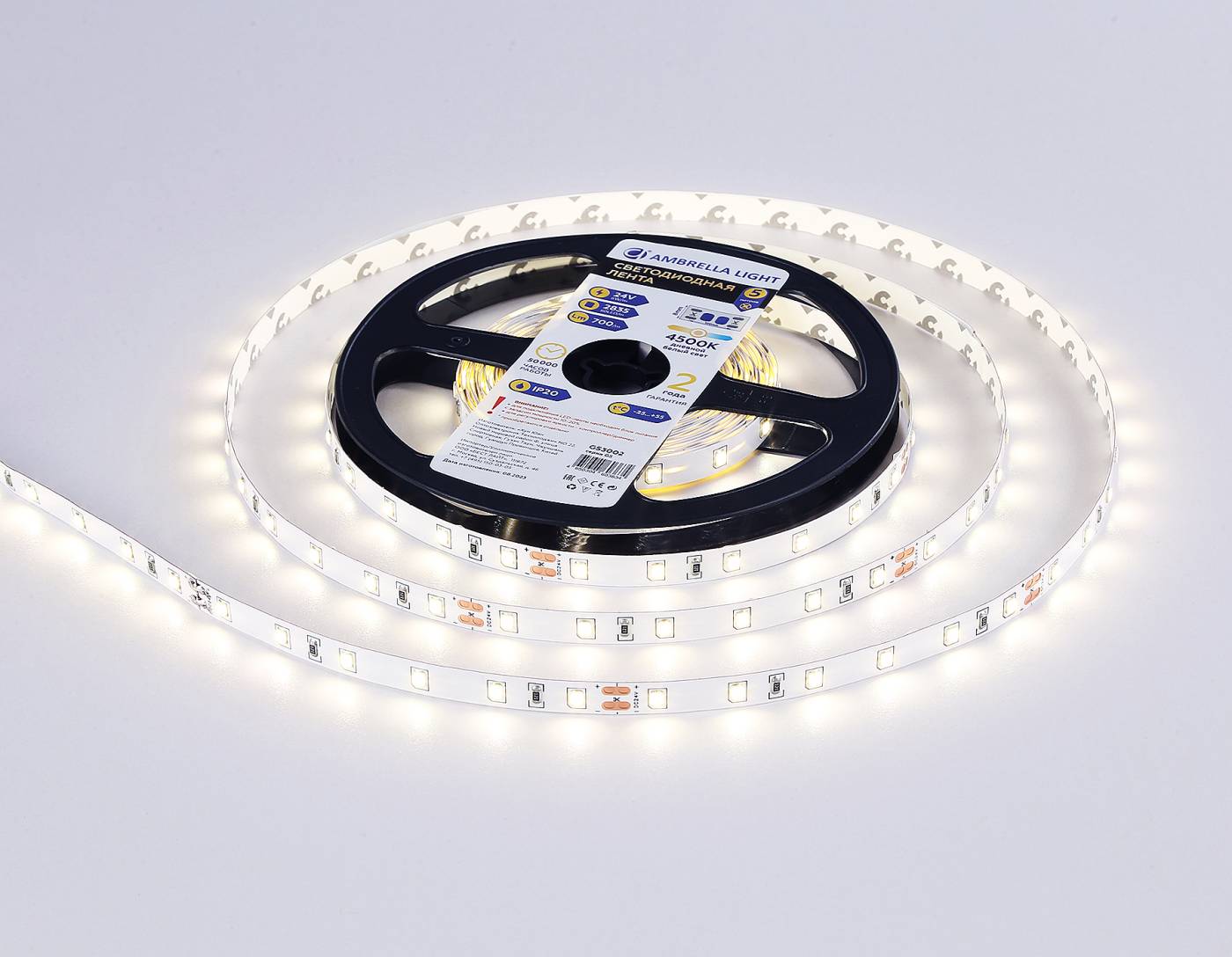 LED лента Ambrella LED Strip 24V GS3002