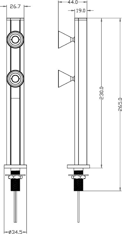 Настенный светильник Deko-Light Karva 688006