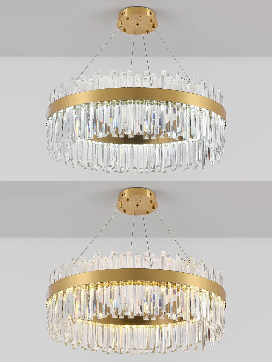 Подвесная люстра Natali Kovaltseva Smart Нимбы LED LAMPS 81272