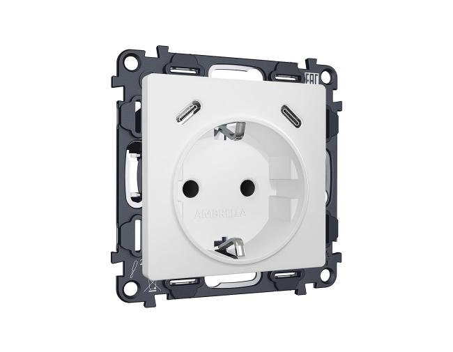 Розетка Ambrella Volt ALFA MA130510