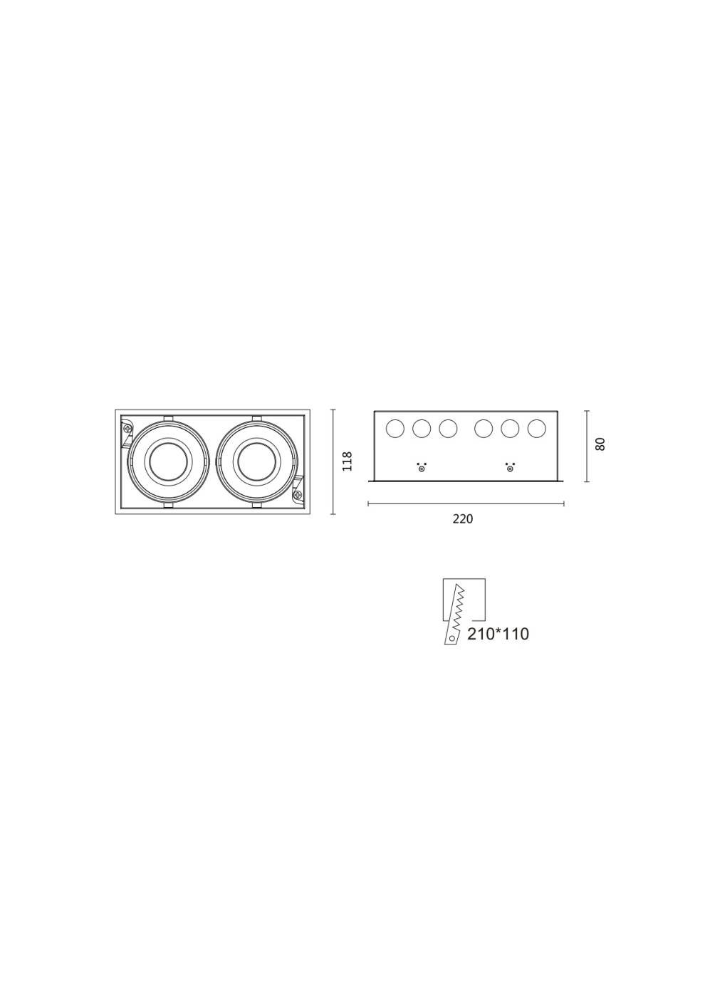 00-00009944 Карданный светильник COMBO SWG PRO 00-00009944