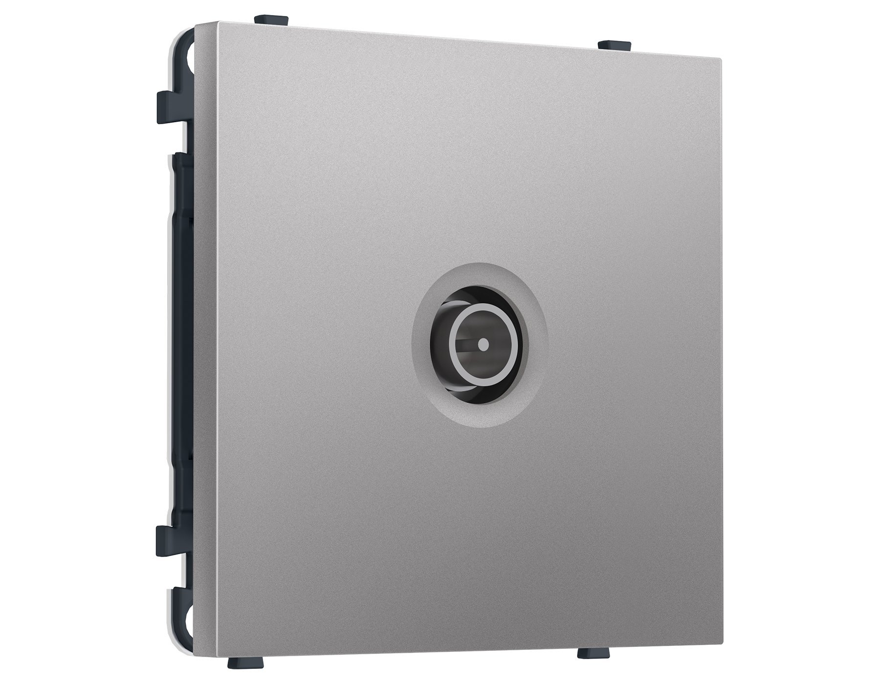 MS513030 MS513030 Комплект механизма TV розетки проходной SIGMA Сталь матовый 5-1000 MHz 4dB QUANT PRO (SP5130, PR211)