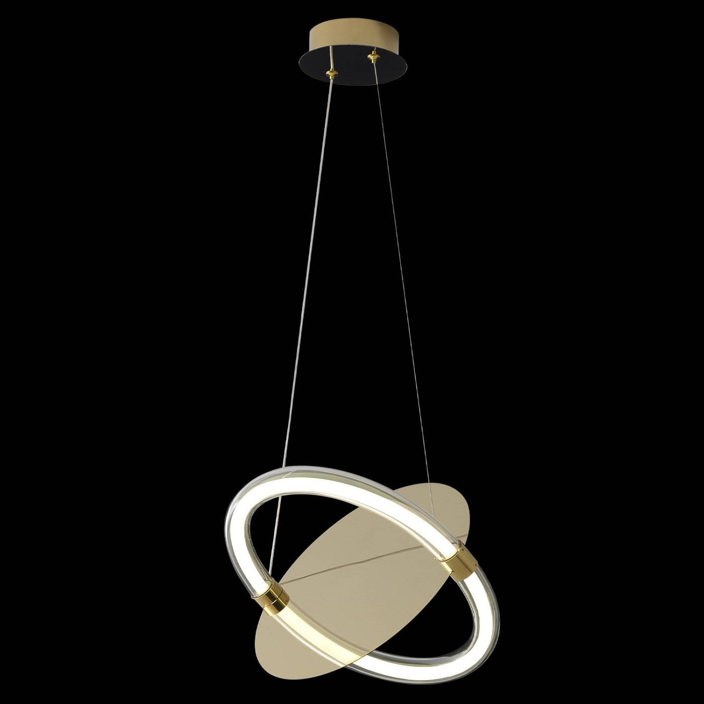 Светильник подвесной Crystal Lux Nebula NEBULA SP22W LED GOLD