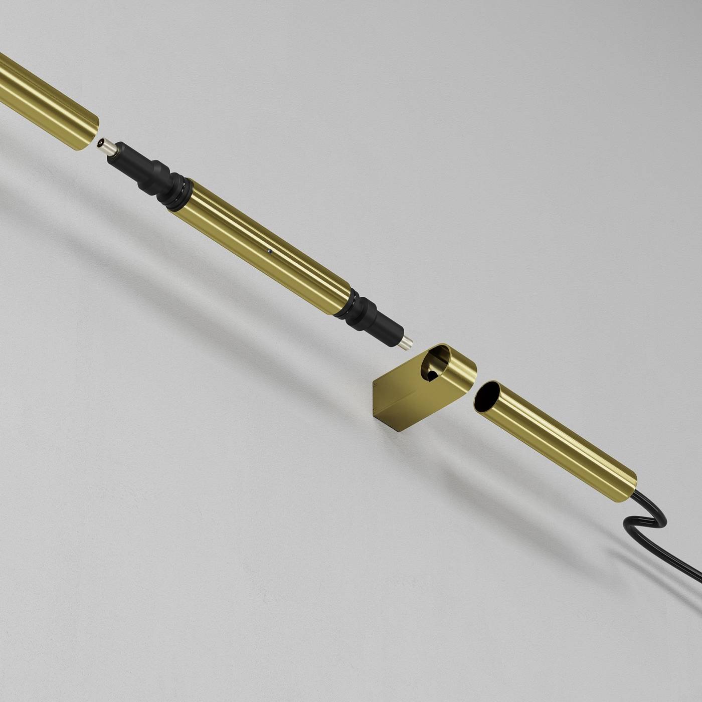 Заглушка с питанием для для штанговой системы Axity Maytoni Accessories for system Axity CA003EC-BS