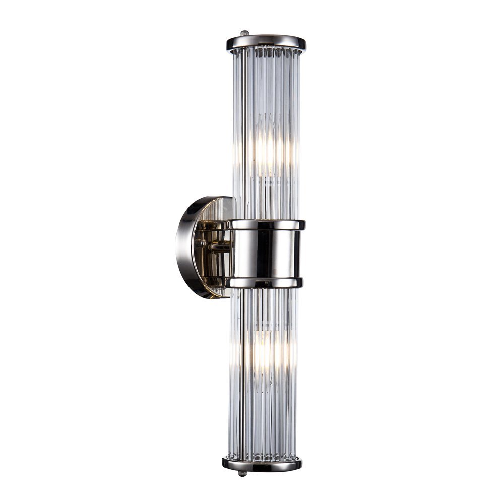 KM0768W-2 nickel Настенный светильник Delight Collection Claridges KM0768W-2 nickel