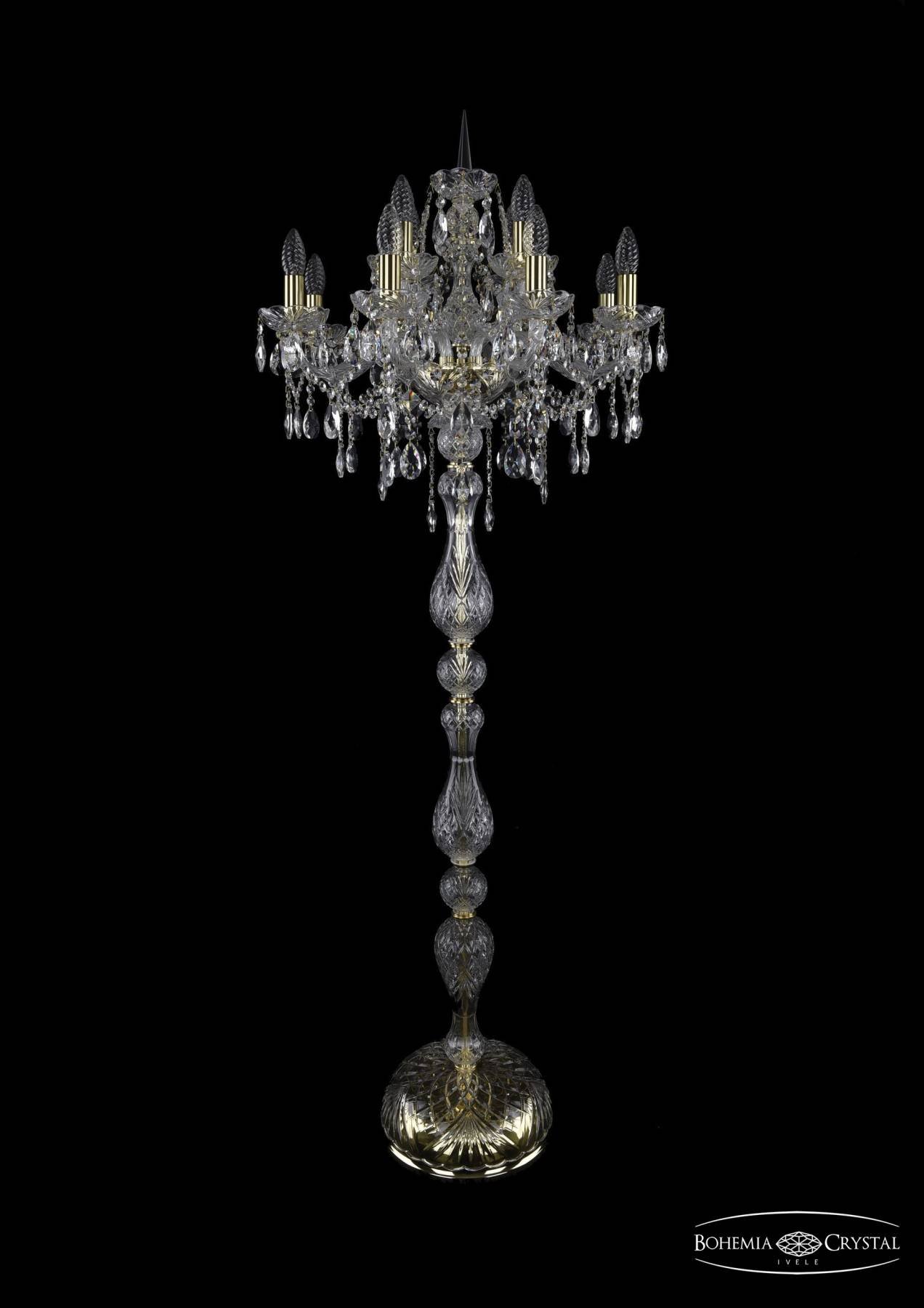 1415T1/8+4/200-165 G Торшер Bohemia 1415T1/8+4/200-165/G