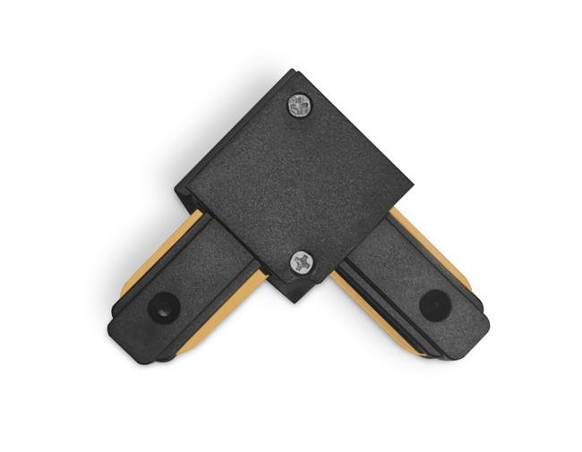 Коннектор угловой однофазный для соединения трековых шинопроводов Ambrella Track System GL7071