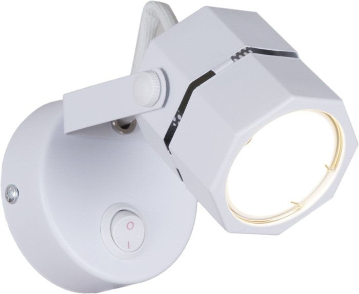 Спот 16021-9.5-001CT MR16 WT