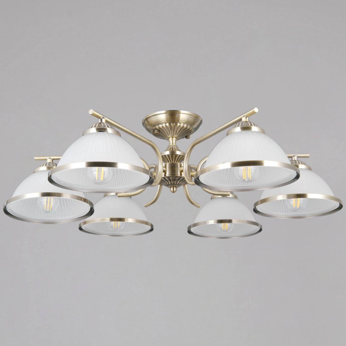 Потолочная люстра ILLUMICO IL0891-6CSQ-26 AB ELITE