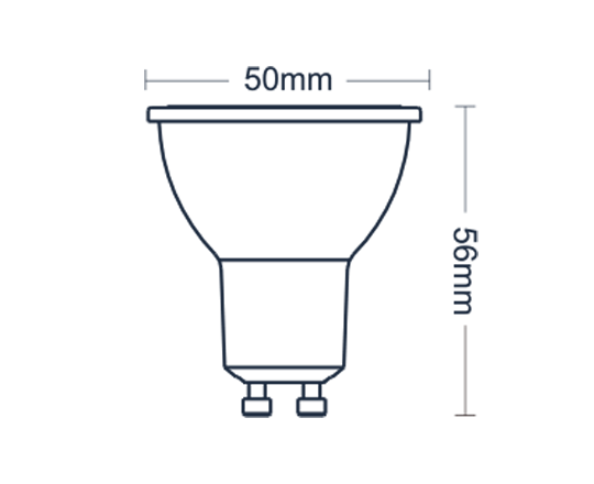 Светодиодная лампа Italline TP HL GU10/7W/2700K DIM