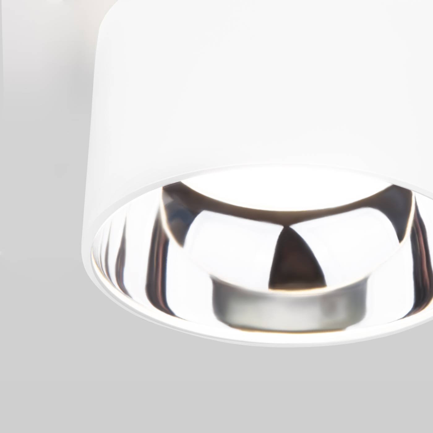 Накладной светильник Elektrostandart 1069 GX53 WH белый матовый