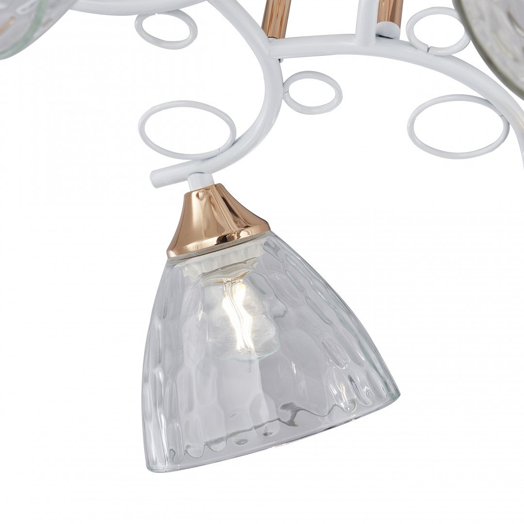 321395/5A WH+FG Потолочная люстра Arte Milano AMALFI 321395/5A WH+FG
