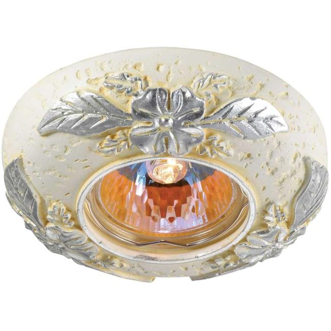 Встраиваемый светильник с цветочками Sandstone 369572 Novotech