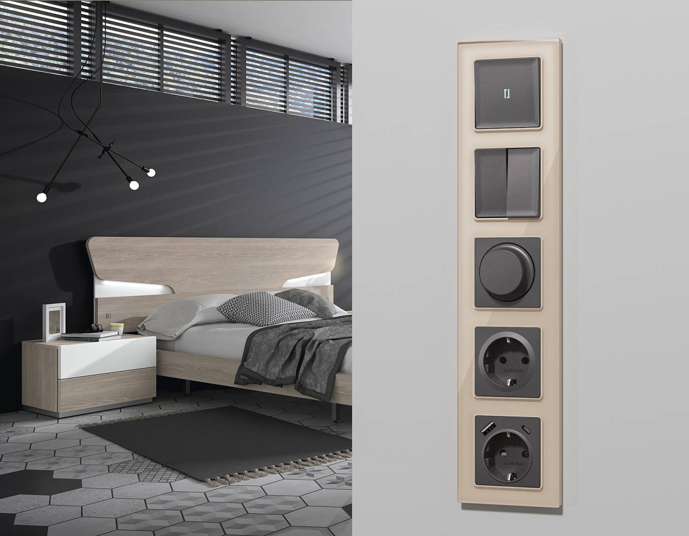 Выключатель Ambrella Volt ALFA MA653030