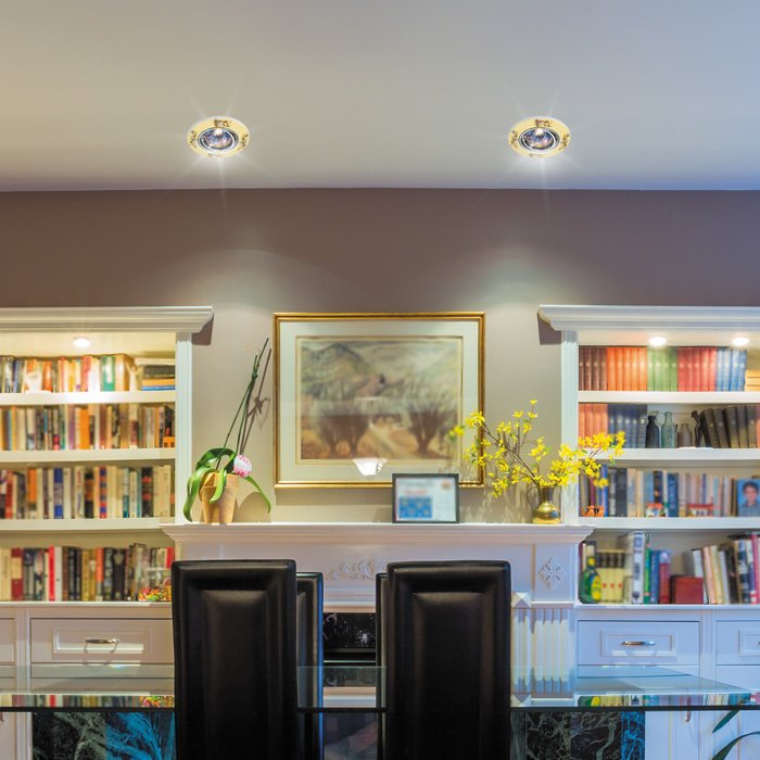 369551 Встраиваемый светильник с цветочками Ceramic 369551 Novotech