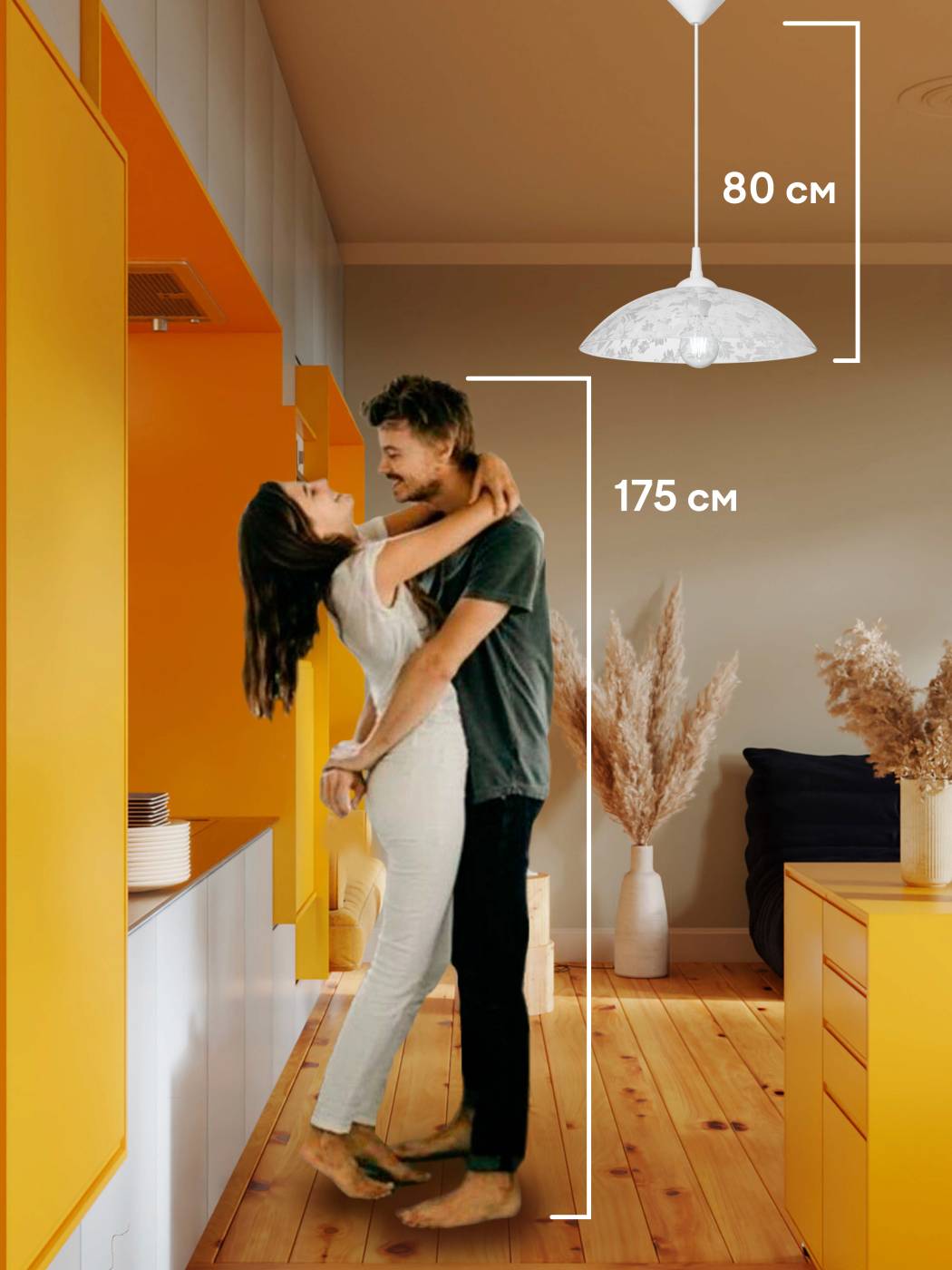 Светильник подвесной Мелодия Света Snow White 000031185