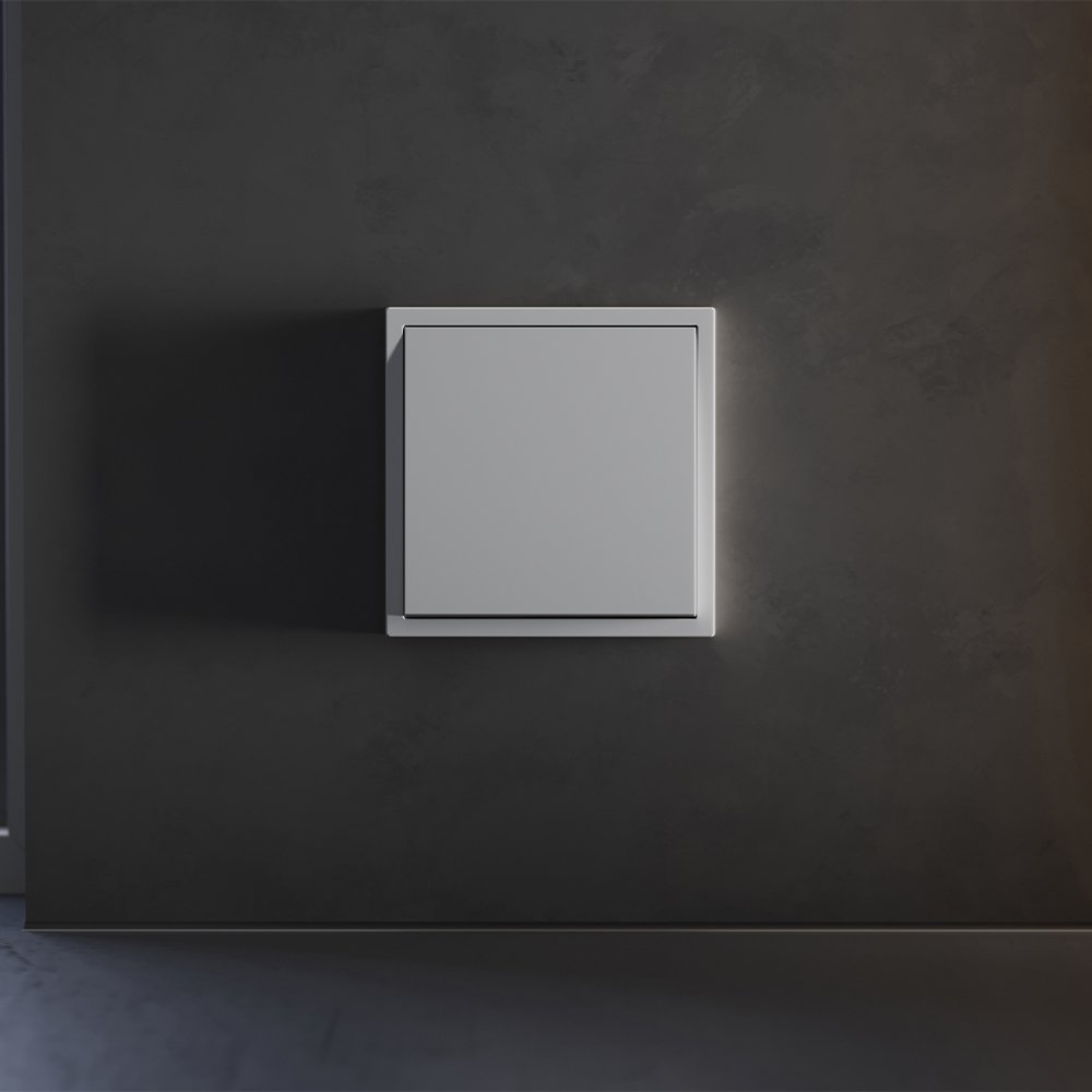 Клавиша для выключателя/переключателя одноклавишного, S70 (серый)