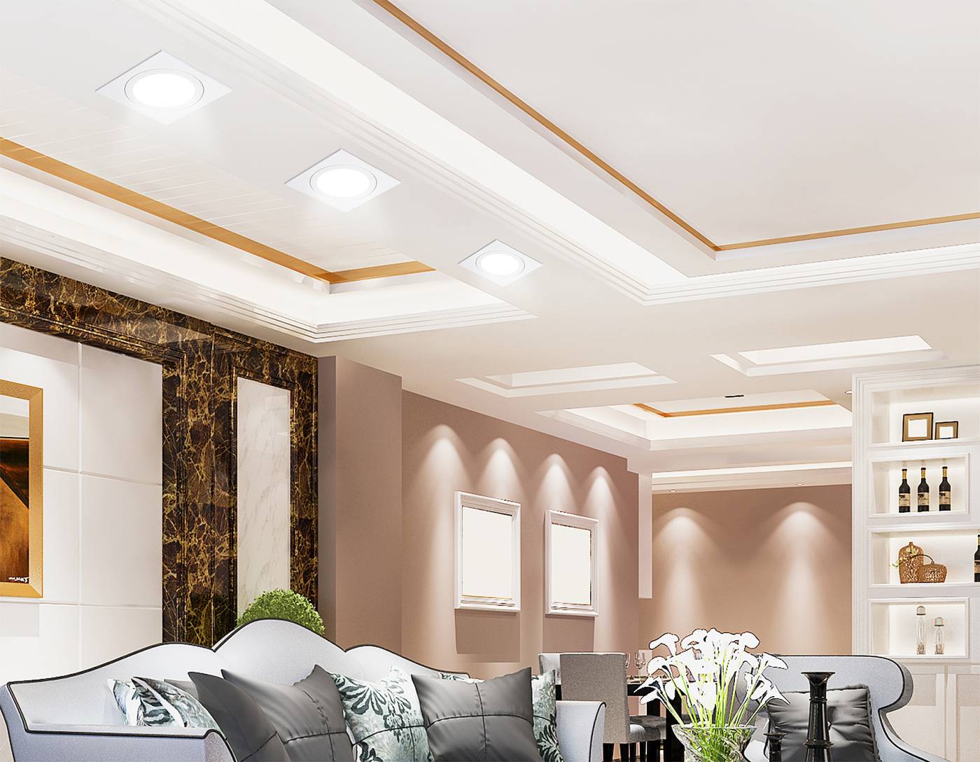 Встраиваемый светильник Ambrella GX Standard tech TN51824