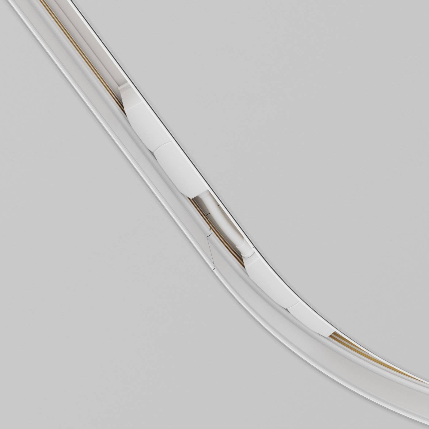 Коннектор для шинопровода Maytoni Exility TRA034CS-W