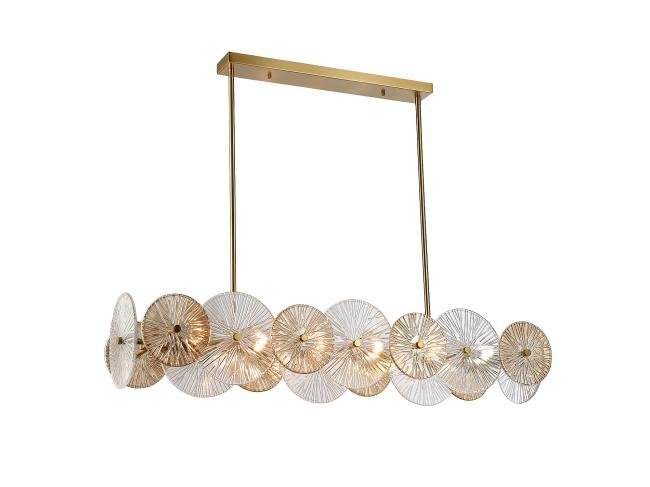 Люстра на штанге MyFar Fiona MR2532-12P