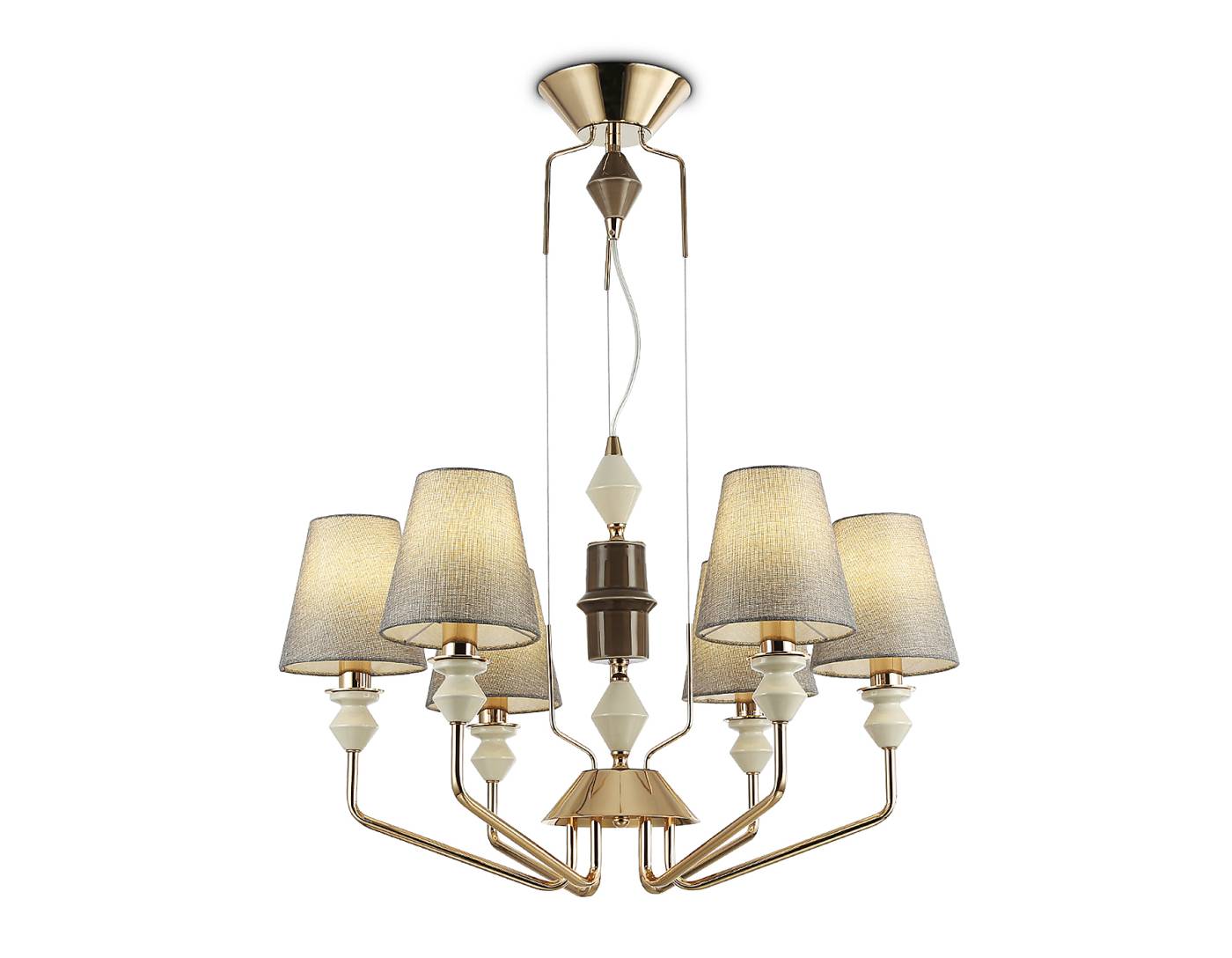 LH75401 Подвесная люстра Ambrella Ceramo Classic LH75401