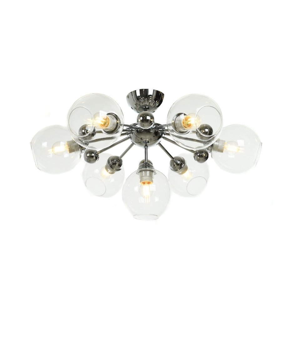 Потолочная люстра Lumina Deco Devoli LDC 8040-7 CHR+PR