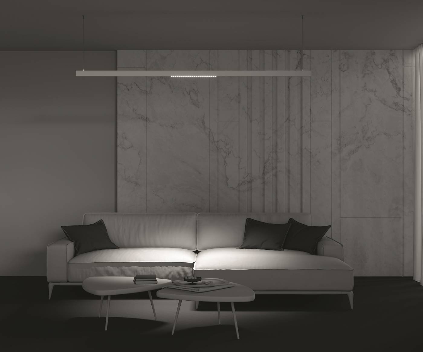 Трековый светильник Maytoni Points TR031-4-24WTW-DD2-W