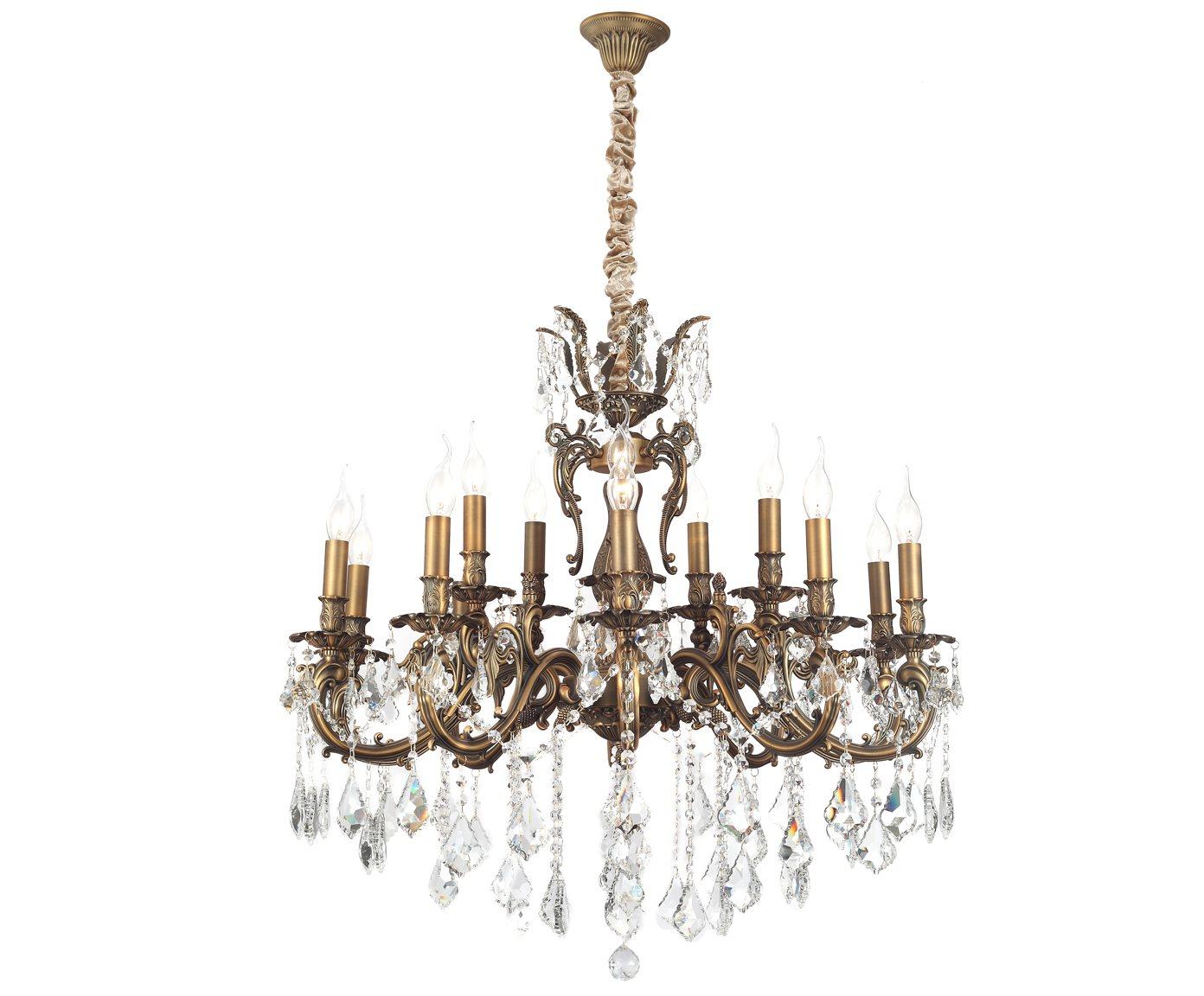 BARLETTA 122.10.5 antique Подвесная хрустальная люстра Barletta Lucia Tucci BARLETTA 122.10.5 antique